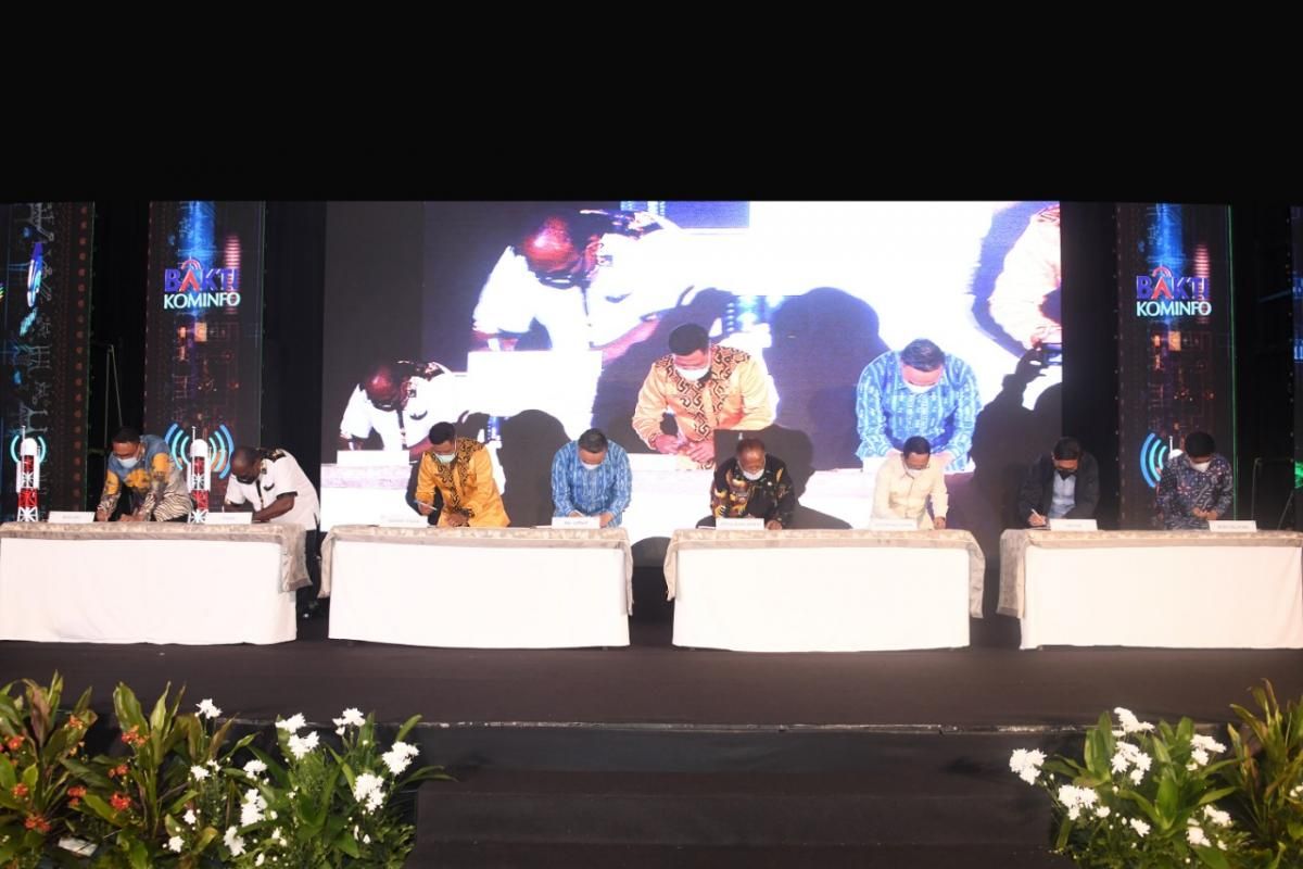 podiumnews.com-Kominfo Perkuat Kerja Sama Bangun Infrastruktur Telekomunikasi